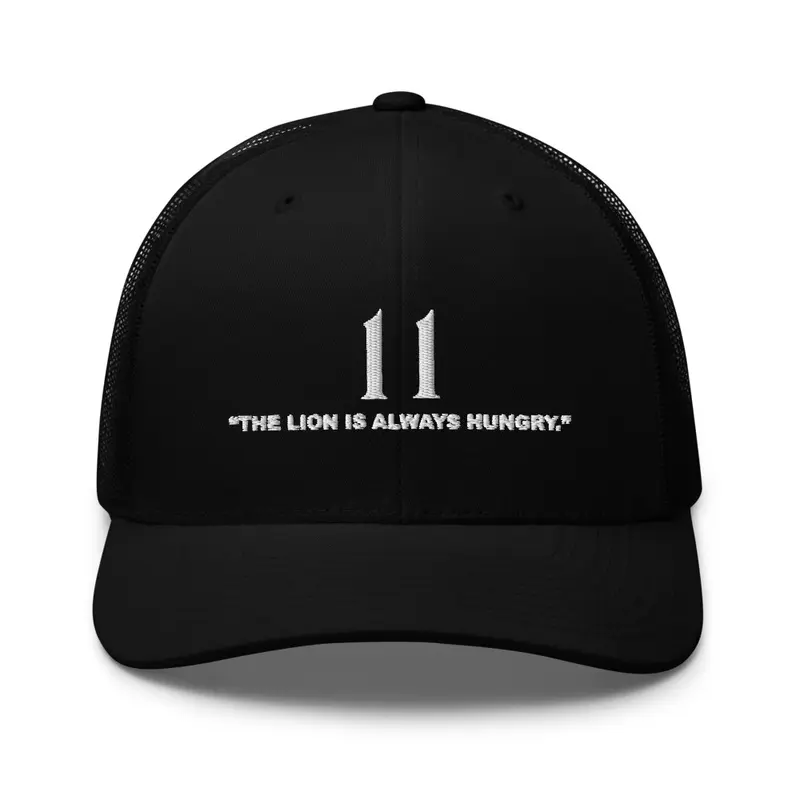 Parsons “The Lion is always hungry.” Hat